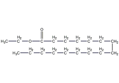 棕榈酸乙酯结构式