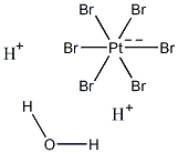 Hydrogen hexabromoplatinate(IV) hydrate