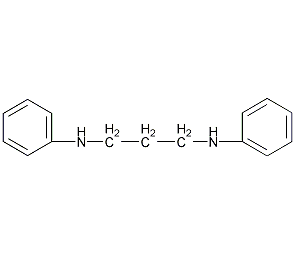 N,N'-二苯基丙烷-1,3二胺结构式