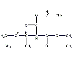 1-甲基丙基丁二酸二乙酯结构式