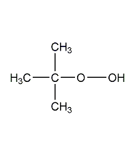 叔丁基过氧化氢结构式