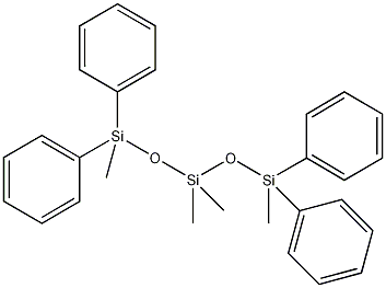 1,1,5,5-四苯-1,3,3,5-四甲基三硅氧烷结构式