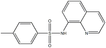 8-(甲苯磺酰氨基)喹啉结构式