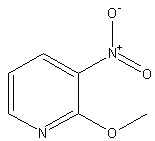 2-甲氧基-3-硝基吡啶结构式