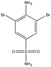 3,5-二溴对氨基苯磺酰胺结构式