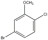 5-溴-2-氯茴香醚结构式