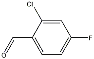 2-氯-4-氟苯甲醛结构式