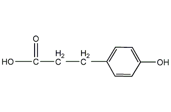 4-羟基苯丙酸结构式