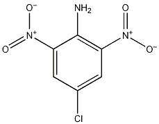6-氯-2,4-二硝基苯胺结构式