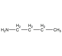 1-丁胺结构式