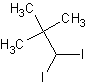 1,1-二碘-2,2-二甲基丙烷结构式