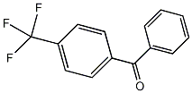 4-(三氟甲基)苯并苯基酮结构式