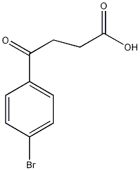 3-(4-溴苯甲酰)丙酸结构式