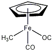 环戊基二羰基甲基铁结构式