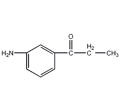 3-氨基苯丙酮结构式