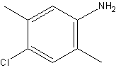 4-氯-2,5-二甲基苯胺结构式