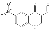 3-甲酰-6-硝基色酮结构式