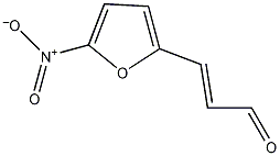 3-(5-硝基-2-呋喃基)丙烯醛结构式