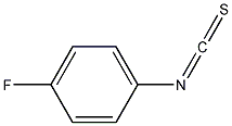 4-氟苯基异硫氰酸酯结构式