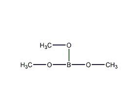 硼酸三甲酯结构式