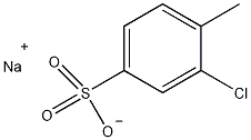 2-氯甲苯-4-磺酸钠结构式