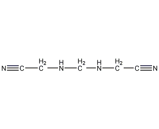 2- [2-(氰甲基)氨基)甲基-(氰甲基)氨基]乙腈结构式