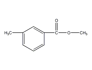 间甲苯酸甲酯结构式