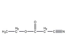 氰乙酸乙酯结构式