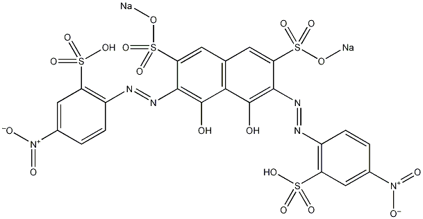 硝基砜偶氮III结构式
