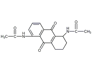 1-氯二甲基蒽醌结构式
