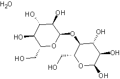 D-(+)-麦芽糖单水合物结构式