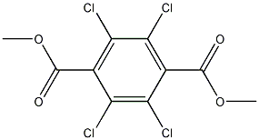 四氯对酞酸二甲酯结构式