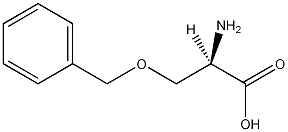 O-苄基-D-丝氨酸结构式