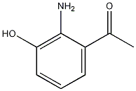 2-氨基-3-羟基苯乙酮结构式