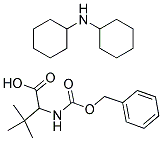 Z-L-叔亮氨酸(二环己基铵)盐结构式