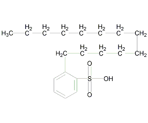 十三烷基苯磺酸结构式