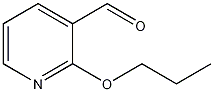 2-丙氧基吡啶-3-甲醛结构式