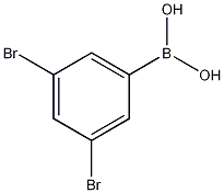 3,5-二溴苯硼酸结构式