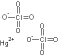 高氯酸汞(II)六水结构式