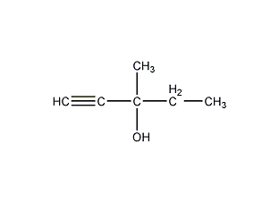甲基戊炔醇结构式