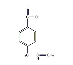 3-烯丙基苯甲酸结构式