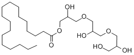 三聚甘油单硬脂酸酯结构式