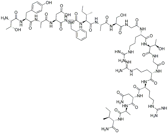 蛋白酶A抑制剂6-22酰胺结构式