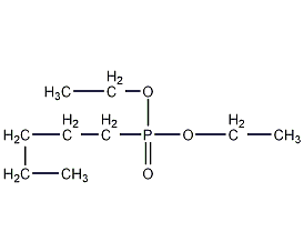 戊基膦酸二乙酯结构式
