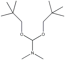N,N-二甲基甲酰胺二新戊基乙缩醛结构式
