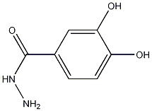 3,4-二羟基苯酰肼结构式