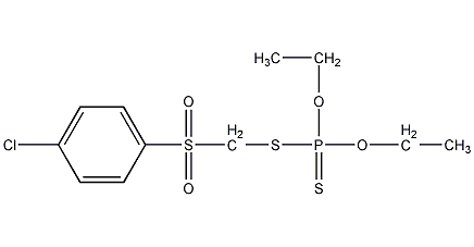 三硫磷砜结构式