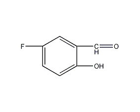 5-氟-2-羟基苯甲醛结构式