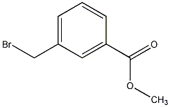 3-(溴甲基)苯甲酸甲酯结构式