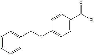 4-苯甲氧基苯甲酰氯结构式